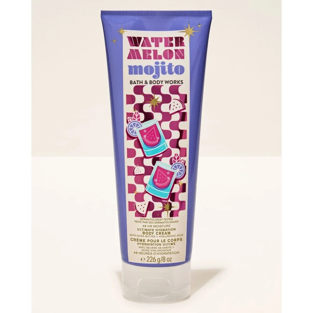 Bath & Body Works Watermelon Mojito Ultimate Hydration Cream Lotion 8oz New